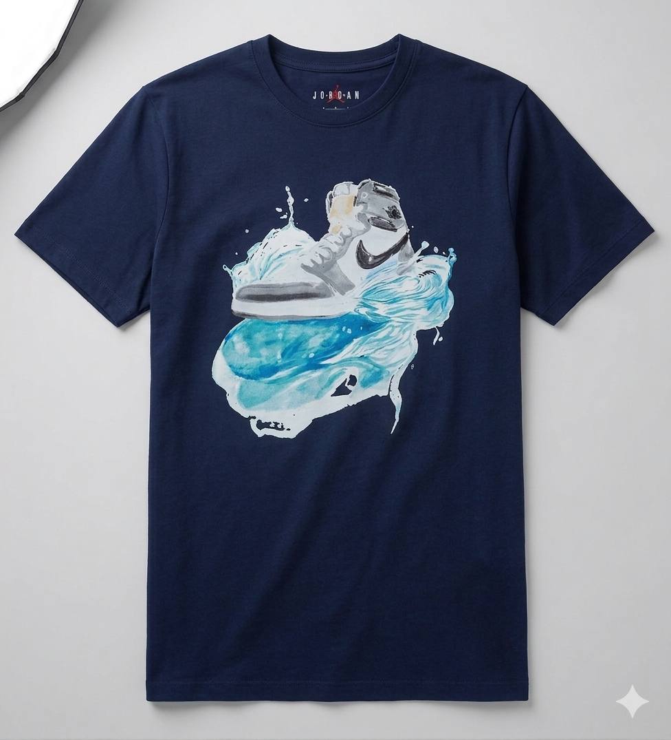 T-shirt jordan water Splash